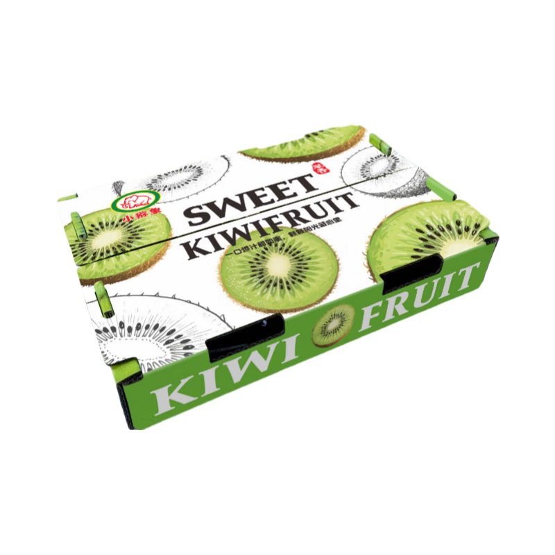 京鲜生 陕西翠香 绿心猕猴桃 12粒 单果约70-90g 生鲜水果礼盒