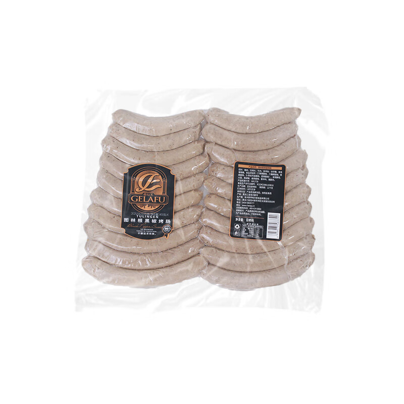 格拉芙图林根黑椒烤肠肉肠火腿 1400g