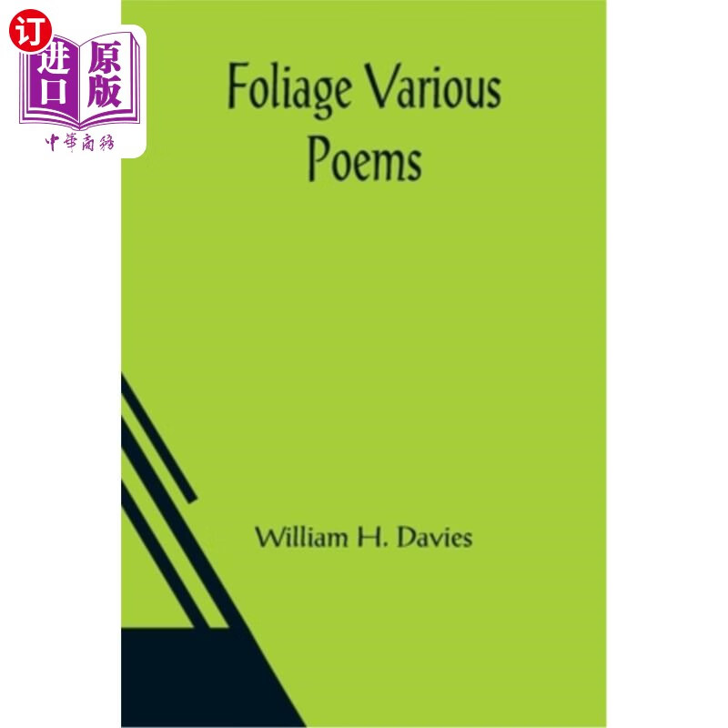 海外直订foliage various poems 树叶各种诗歌