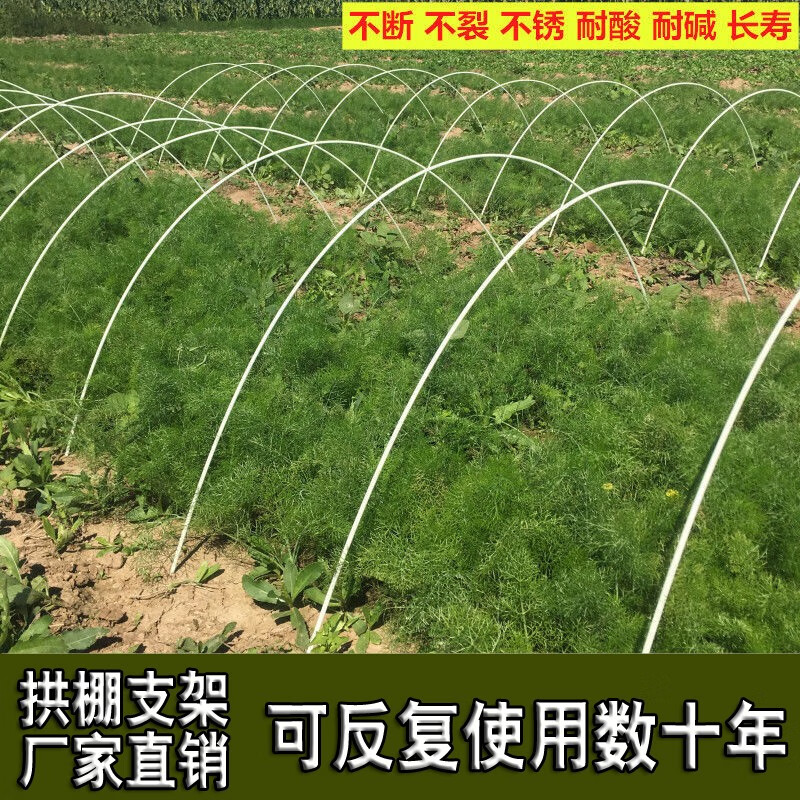 【100支装】小拱棚支架拱杆竿大棚内棚套棚骨架玻璃纤维杆地膜园 实心5mm2米长 100根怎么样,好用不?