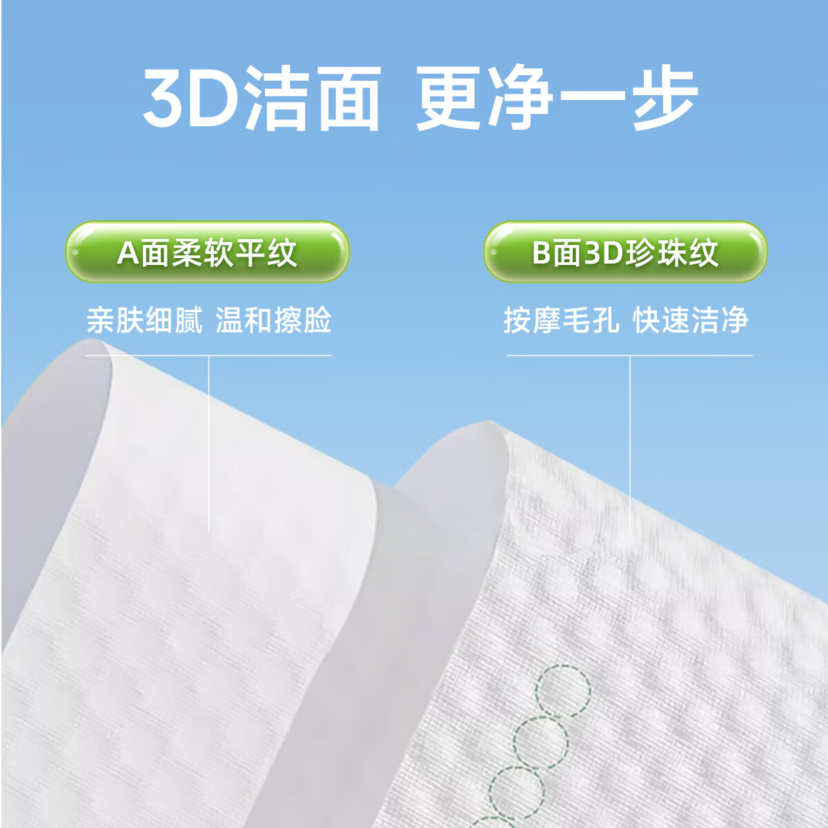 UNIFREE一次性加大加厚洗脸巾加量装洁面巾清洁卸妆擦脸巾家庭装 【备货装】80抽3包