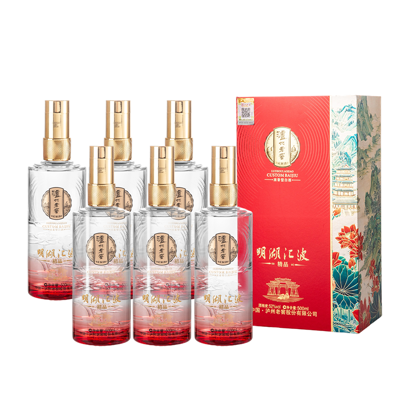 Ͻ 㲨 52ŨͰ׾ ż׾500ml*6ƿװ 