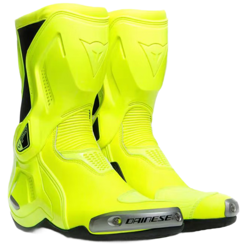 DAINESE丹尼斯摩托車騎行靴扭矩3賽道機車競速賽車鞋公路外靴 熒光黃 43