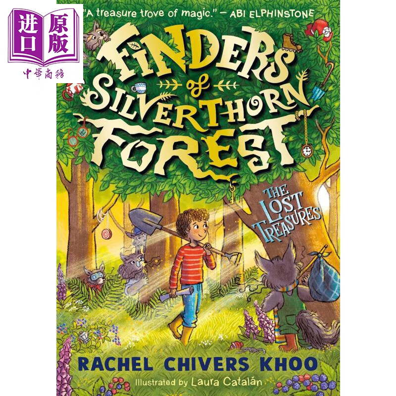 预售 银棘森林的探寻者 失落的宝藏 Finders of Silverthorn Forest The Lost Treasures 英文原版 儿童冒险故事 进口