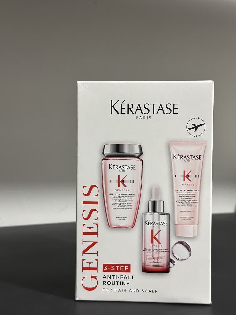 卡诗(KERASTASE)KARSI海源黑钻洗护套装(发膜精油洗发水)护发柔顺 鱼子酱三件套中样