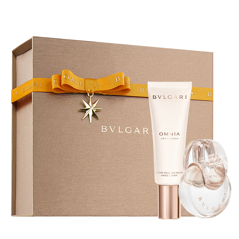 寶格麗（BVLGARI）白晶淡香水禮盒（香水30ml+護(hù)手霜40ml）套裝