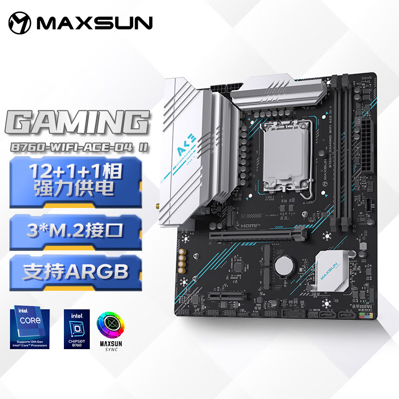 铭瑄 MS-B760M GAMING WIFI ACE D4 II 图 2