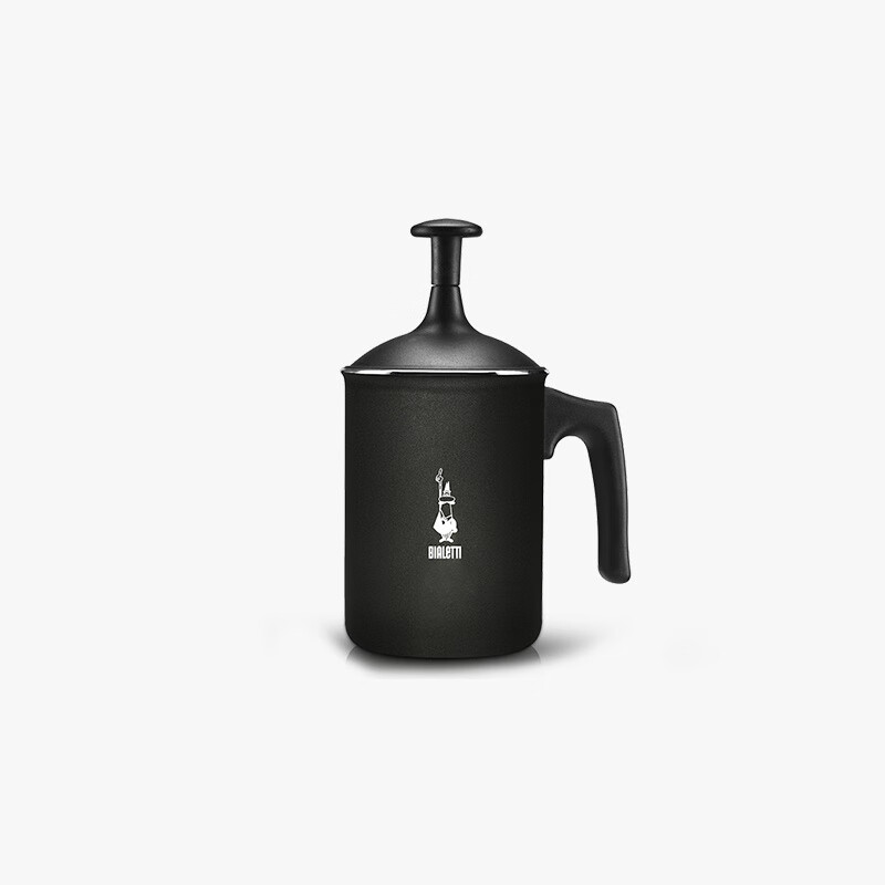 比樂(lè )蒂（Bialetti）打奶器家用小型奶泡打發(fā)機手動(dòng)奶泡器 奶泡器3杯份