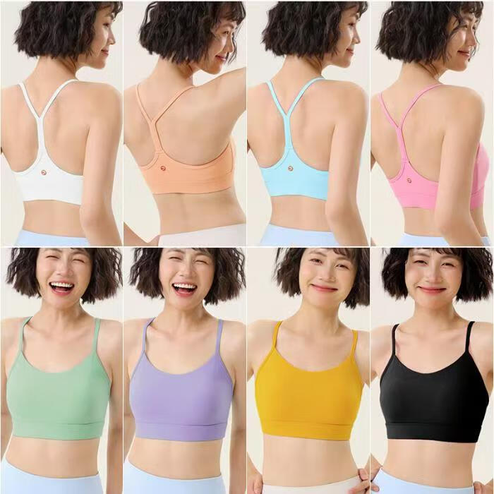 翡勒 FIEDERFieder/翡勒瑜伽背心性感美背训练高强度运动文胸裸感 玫红色 新款 M 建议体重105-115斤