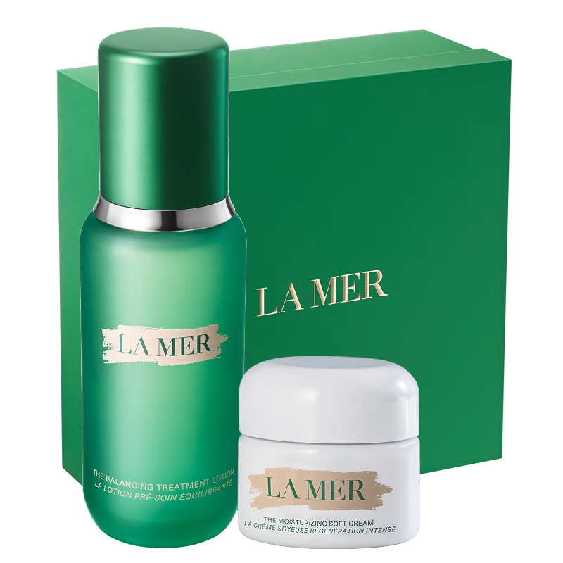 海蓝之谜（LA MER）焕透愈颜套装(焕透精萃水+云绒霜)护肤品化妆品礼盒生日新年礼物