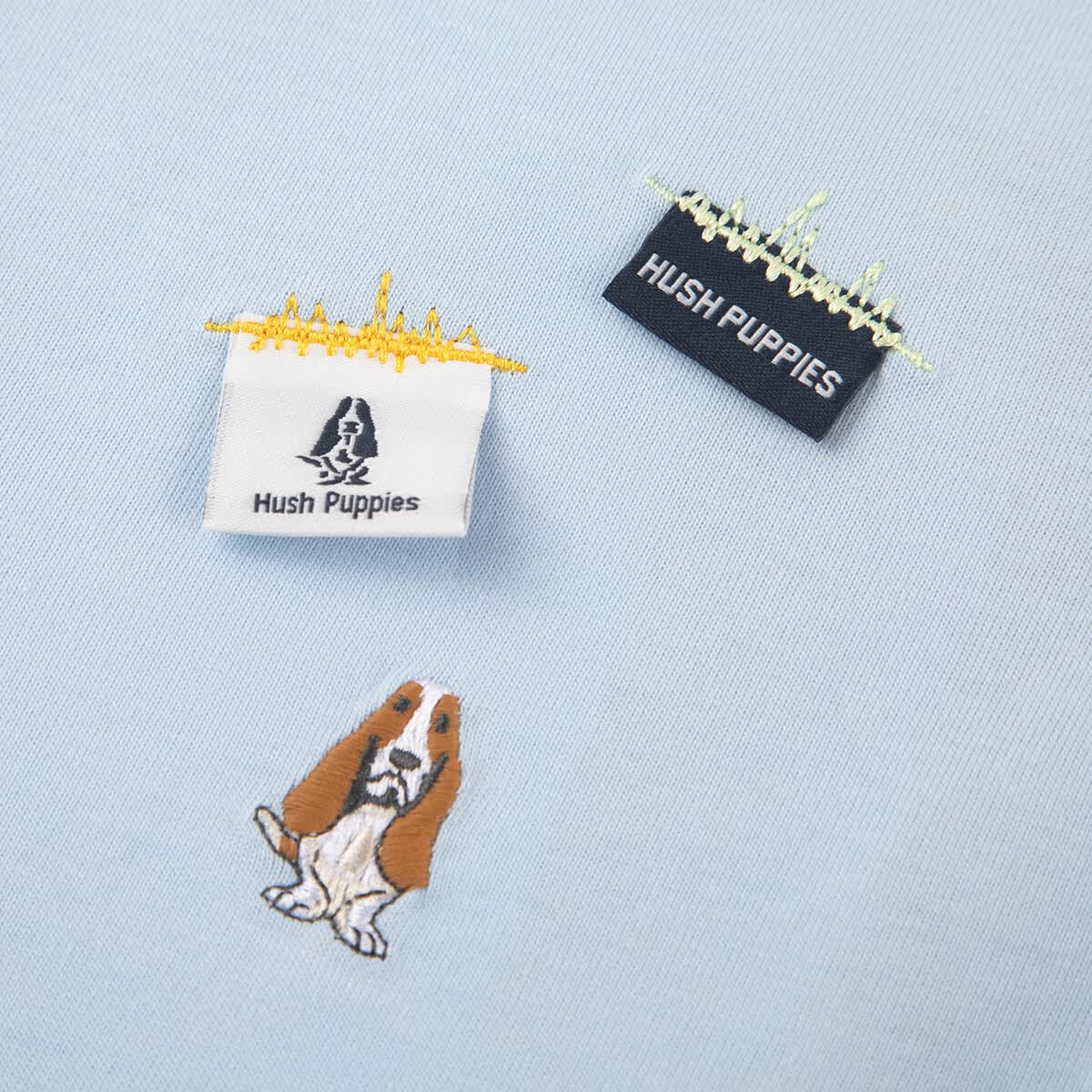 暇步士（Hush Puppies）【云轻棉】童装男女童秋季新款柔软舒适时尚活力色彩圆领衫 冰晶蓝 140 cm