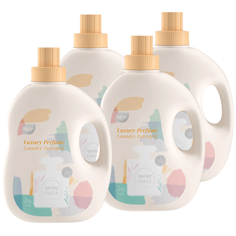 植护樱花香水洗衣液16斤瓶整箱装批发 持久留香去污渍内衣裤 热门年货