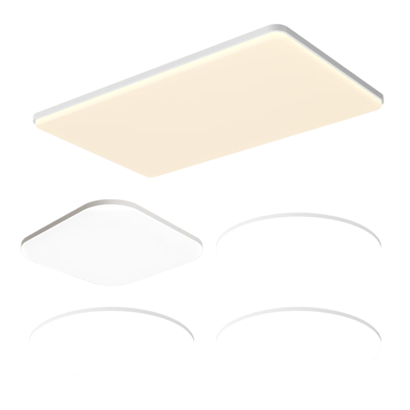 TCLLED客廳燈簡(jiǎn)約大氣臥室吸頂燈 全光譜客廳大燈三色調(diào)光