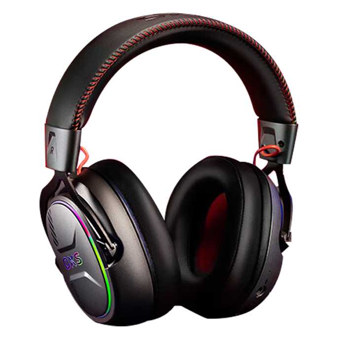 OXS傲希STORMG2无线有线头戴式电竞游戏耳机7.1虚拟环绕低延迟长续航带麦克风打瓦听声辨位吃鸡三角洲