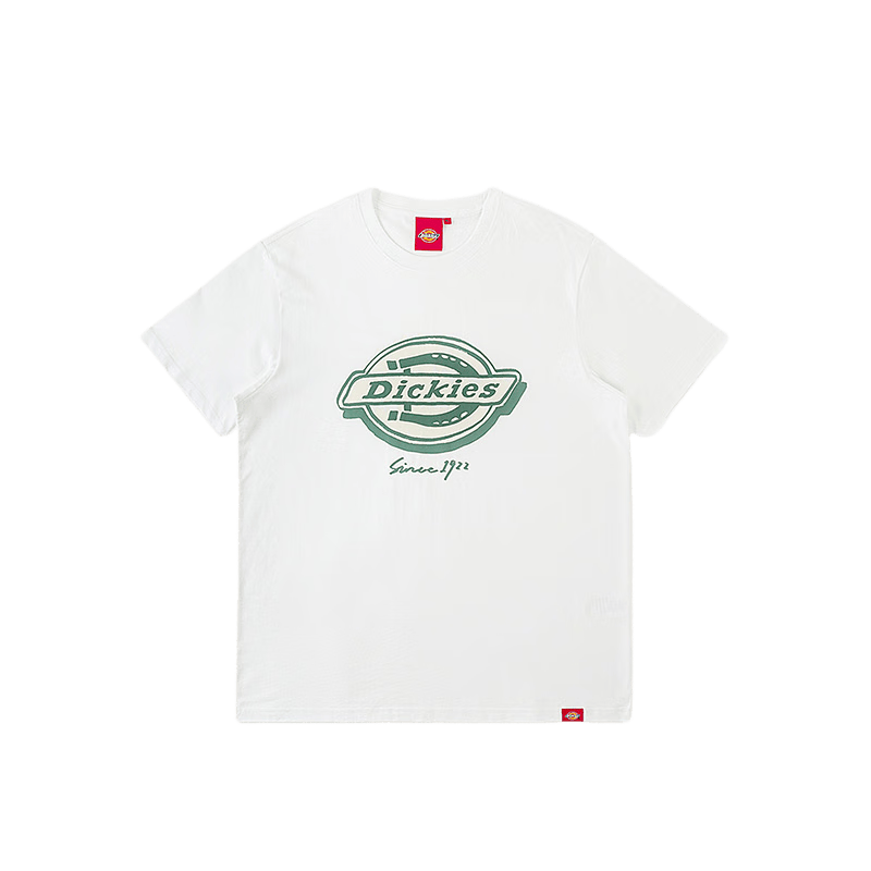 ���ڲ�����Dickies�������д�logo��Ů����ͬ��Բ�����T���ڴ� DK0A87CP ��ɫ  M 85Ԫ
