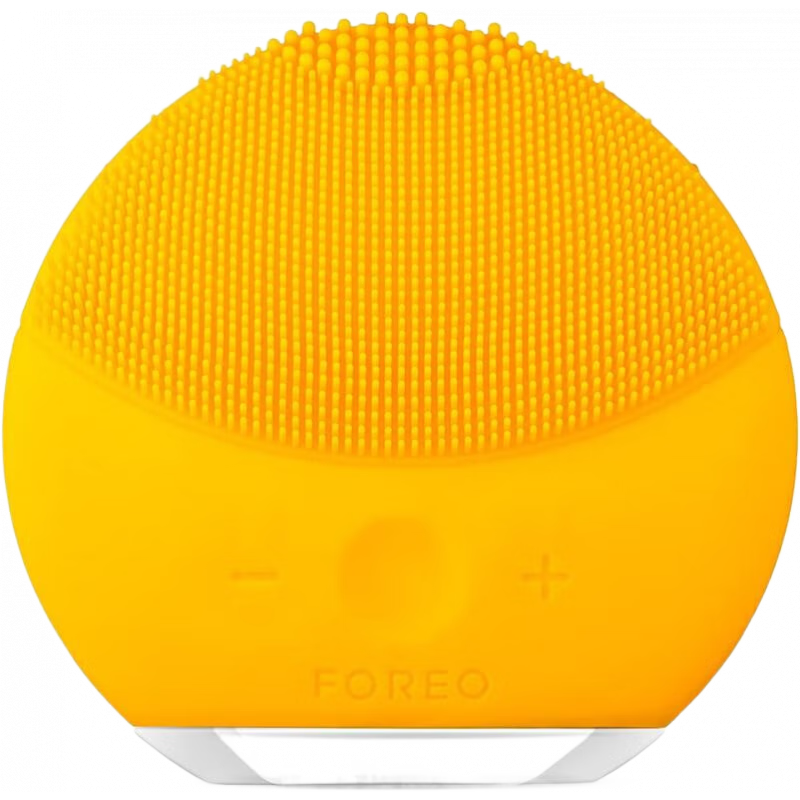 斐珞爾（FOREO） 【日本直郵 日本發(fā)貨】電動(dòng)潔面刷電動(dòng)潔面儀 硅膠制 臉部護(hù)理音波振動(dòng) LUNA mini 2黃色