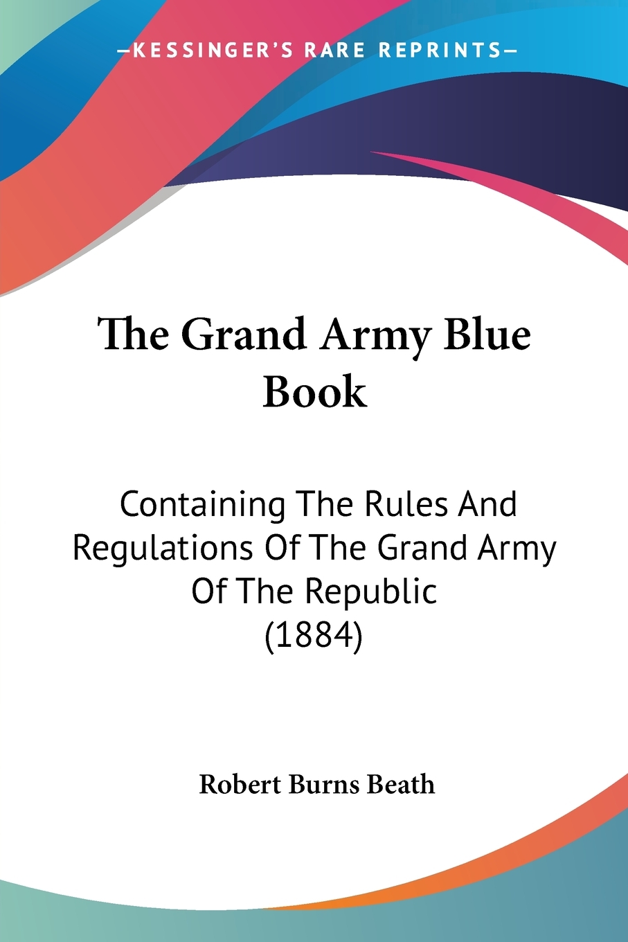 预售 按需印刷the grand army blue book
