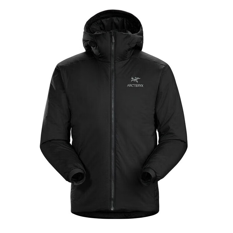 始祖鸟（ARC&#039;TERYX）买手代购Atom ar hoody 男士防风保暖户外运动连帽棉服外套 Black XS