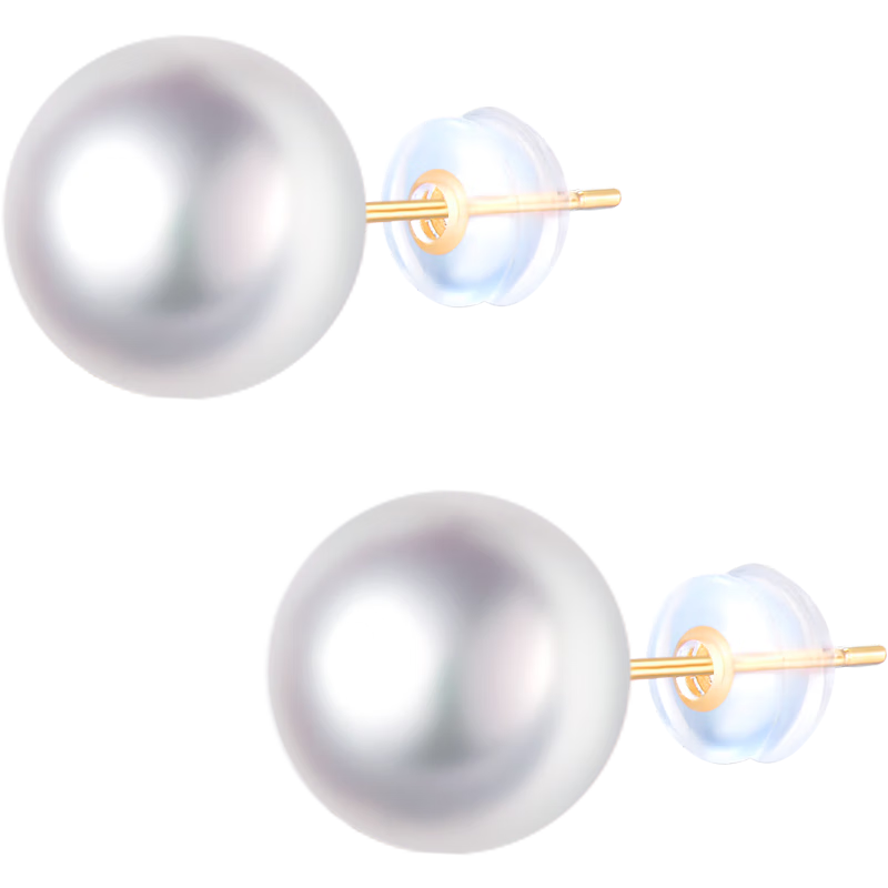 ��Ϫ��18K��ˮ������� 9-10mmǿ���ɫ�����������������Ů�� 510.15Ԫ