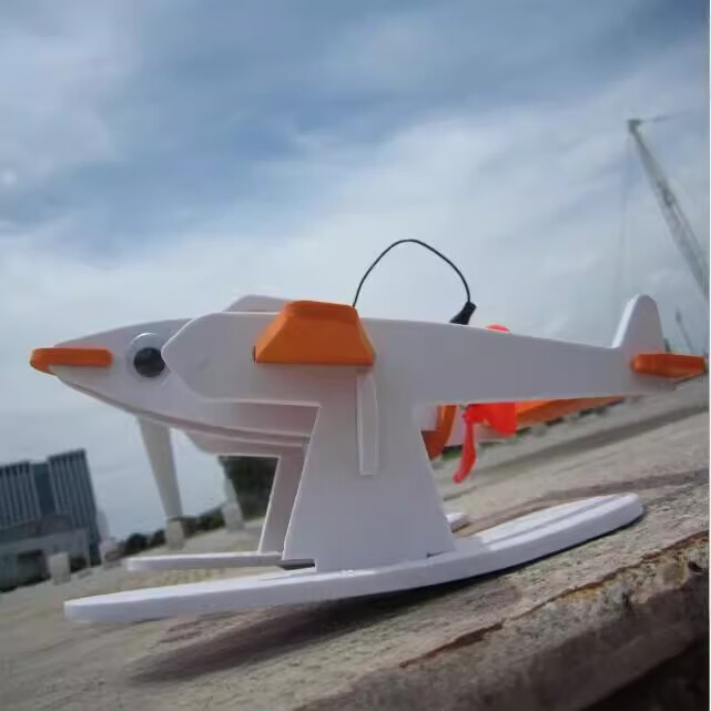 益智創(chuàng)意高科技小制作飛魚機(jī)器水陸兩棲車科學(xué)實(shí)驗(yàn)套裝兒童玩具 隨機(jī)發(fā)