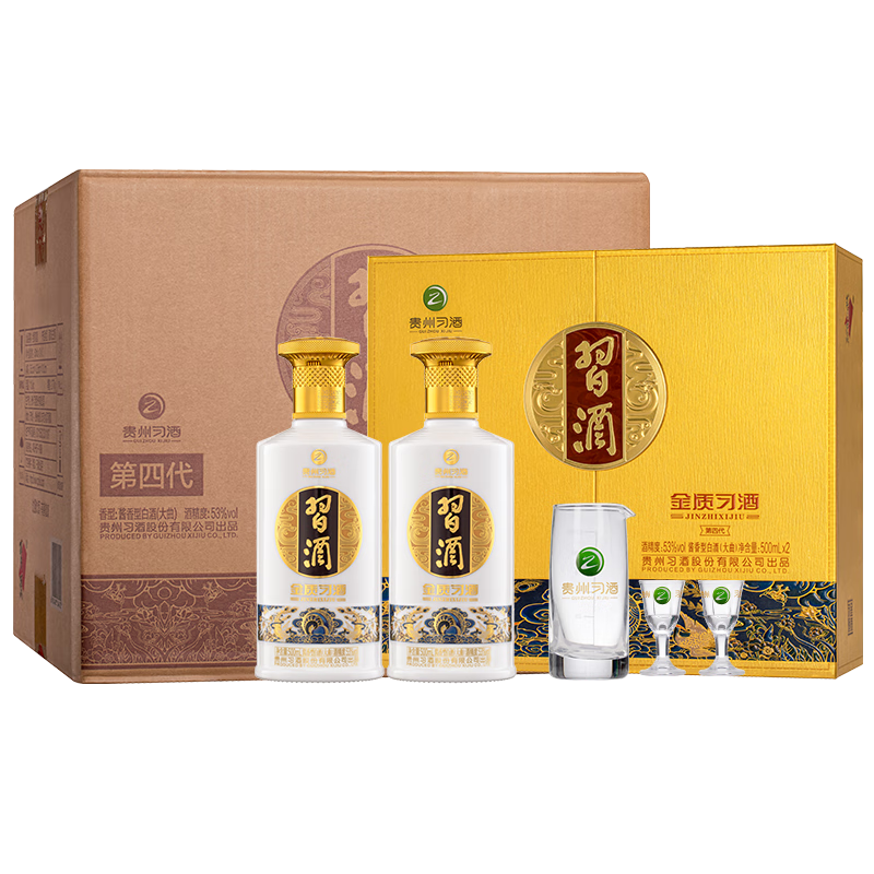 XIJIU ���� 53�� �����Ͱ׾� 6ƿ 500ml 989.8Ԫ
