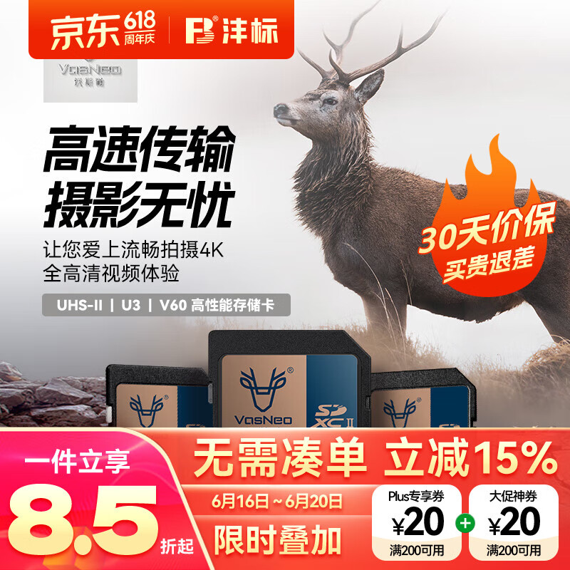 沣标（FB）沃斯耐系列高端存储卡TF/SD4.0/CFexpressType-A/Type-B存储卡CFeB/CFeA卡相机高速内存卡 SD4.0卡【280MB/s】512GB-V60