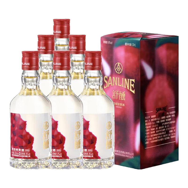 ����Һ ������֦ζ���� 8%vol 330mL 6ƿ �Ͷ�С�� 198Ԫ