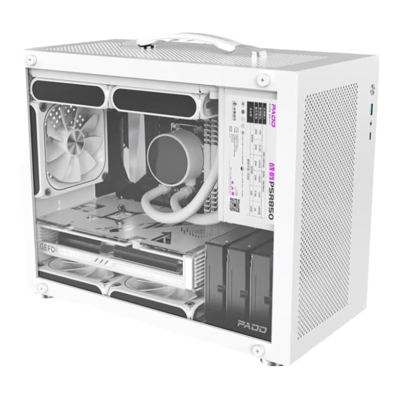 �뵺����N4����С��������MATX��͸240ˮ��С�ߴ�̨ʽ������������ ��ɫ/MATX����