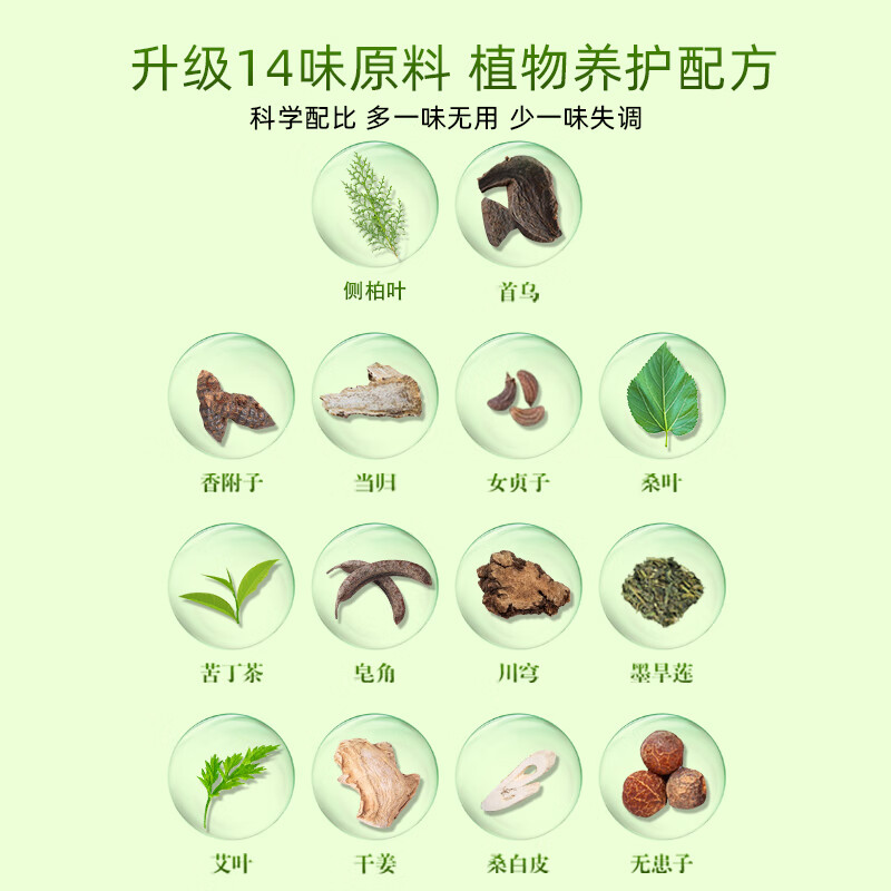 西知堂侧柏叶粉130g洗发粉附子粉原料大侧柏叶粉何首乌皂角洗发护发粉 1罐装