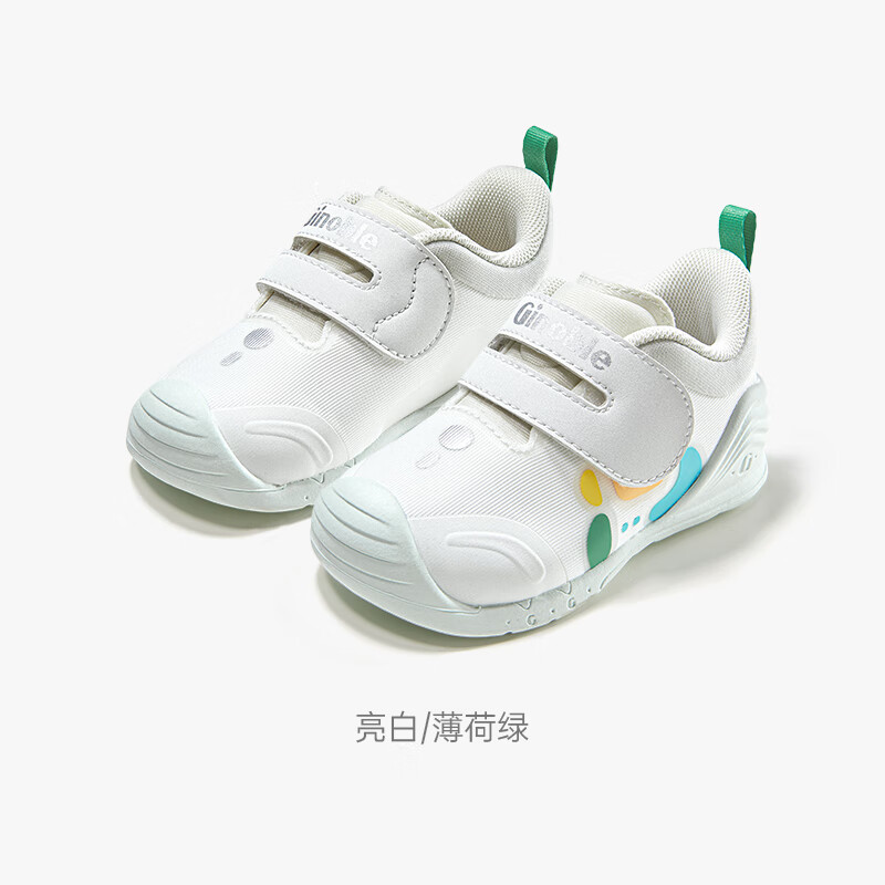基諾浦機能鞋2025年秋新款男女寶寶鞋子童鞋嬰兒鞋子步前鞋新款 _薄荷綠 18 110mm