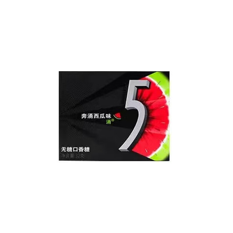 綠箭益達木糖醇無(wú)糖薄荷口香糖西瓜味12片裝*10包零食糖果發(fā) 西瓜味【10盒】