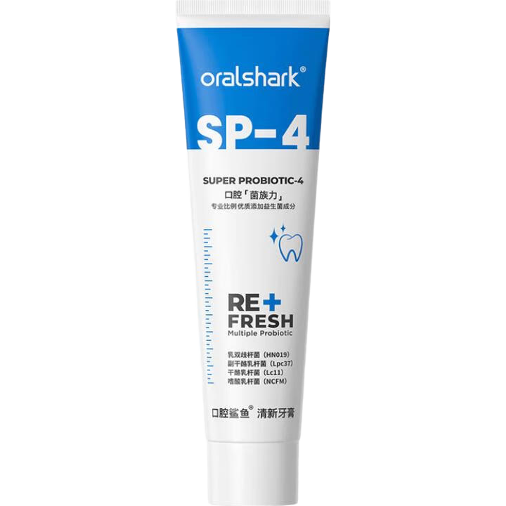 参半sp-4清新牙膏 清凉口腔改善口臭护龈小冰管 旅行装20g
