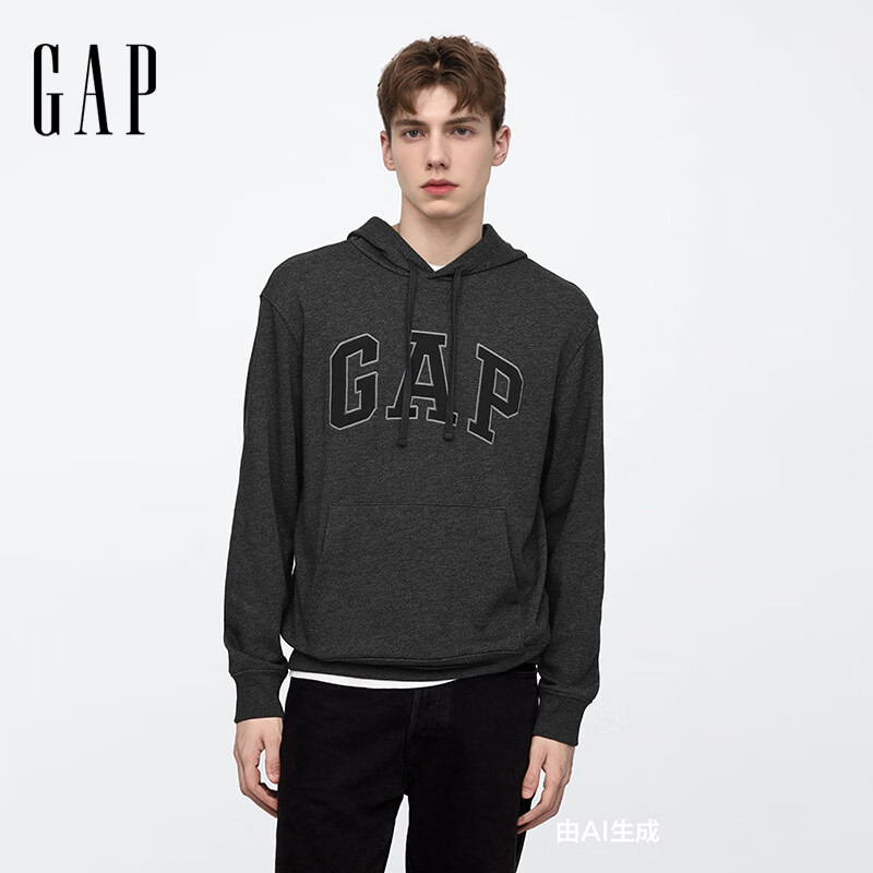 GAP��Ůװ������������logo��ñ�����¾����������� ̿��ɫ 868453 M ���� L������180/96A 106Ԫ