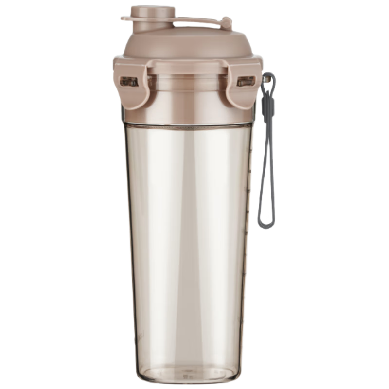 樂(lè)扣樂(lè)扣(LOCK&LOCK)大容量運(yùn)動(dòng)杯塑料水杯隨手茶杯棕色ABF934MBR_680ML