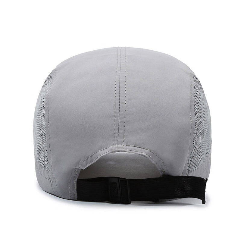 【严选好物】户外遮阳登山鸭舌帽字男夏天防雨防水速干折叠帽女钓 黑色 可调节