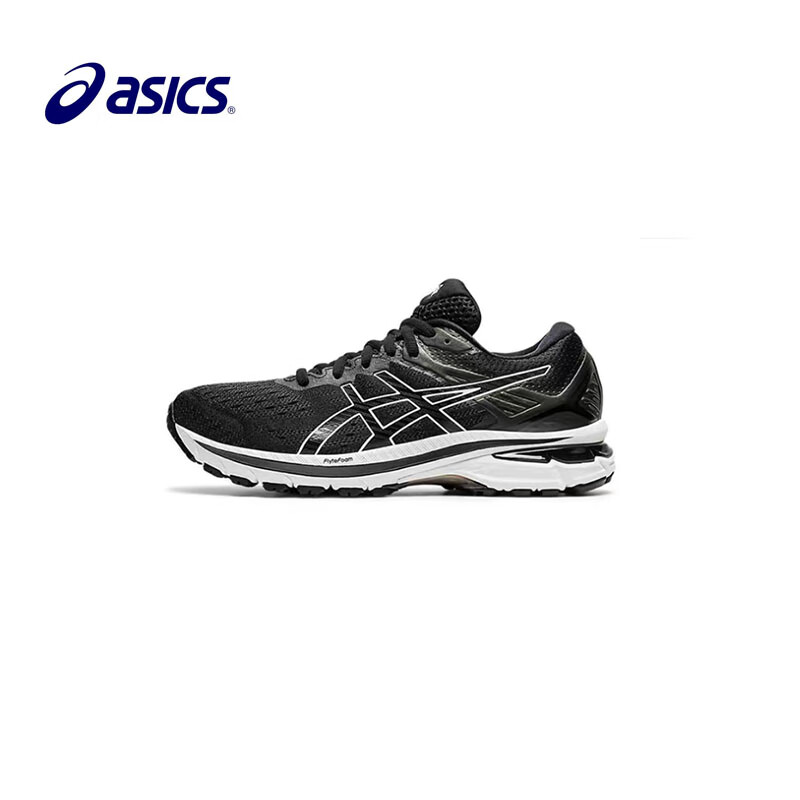 亚瑟士（asics）GT-2000 9 第九代【京东奥莱】女士新款运动休跑步鞋1012A859 黑白 36