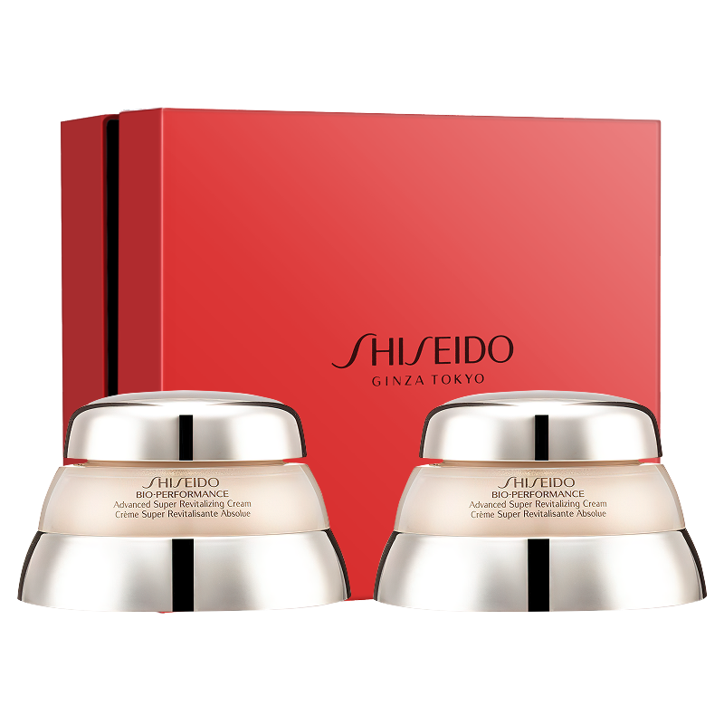 资生堂（SHISEIDO）百优全新精纯乳霜50ml 干皮保湿提亮面霜礼盒 生日礼物送老婆