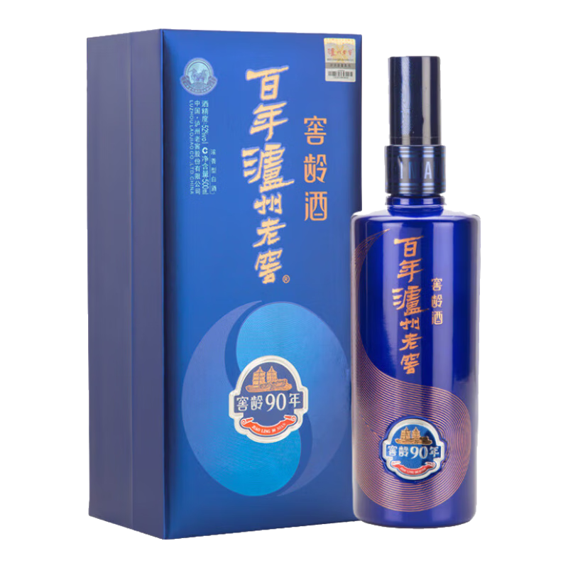 ���ڲ����������Ͻ� ����� ����90�� 52%vol Ũ���Ͱ׾� 500ml ��ƿװ 348.75Ԫ(������)