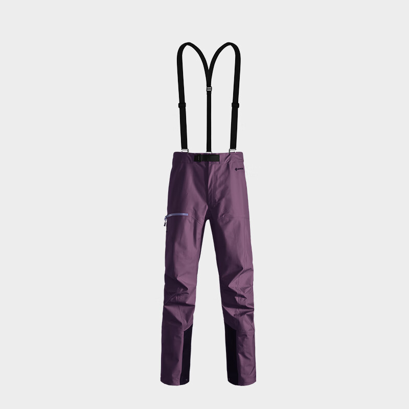 KAILAS凯乐石男子SD500冲锋裤GORE-TEX 3L防水耐磨高海拔攀登户外滑雪裤 玄夜紫 M