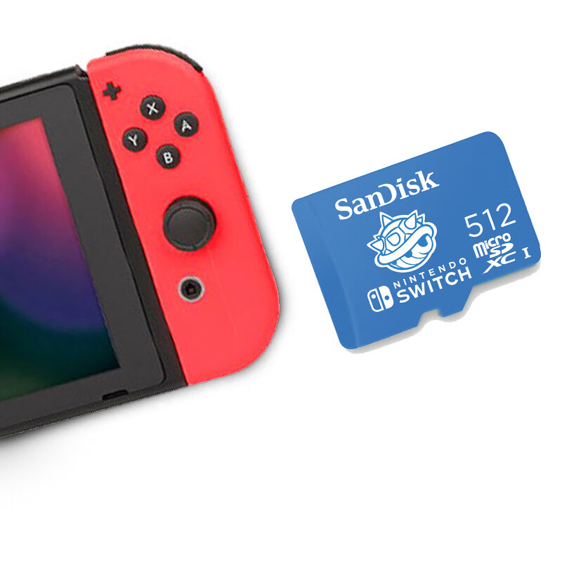 闪迪（SanDisk）闪迪512g TF卡switch任天堂游戏内存卡高速micro sd存储卡 512GB_Switch任天堂专用 标配