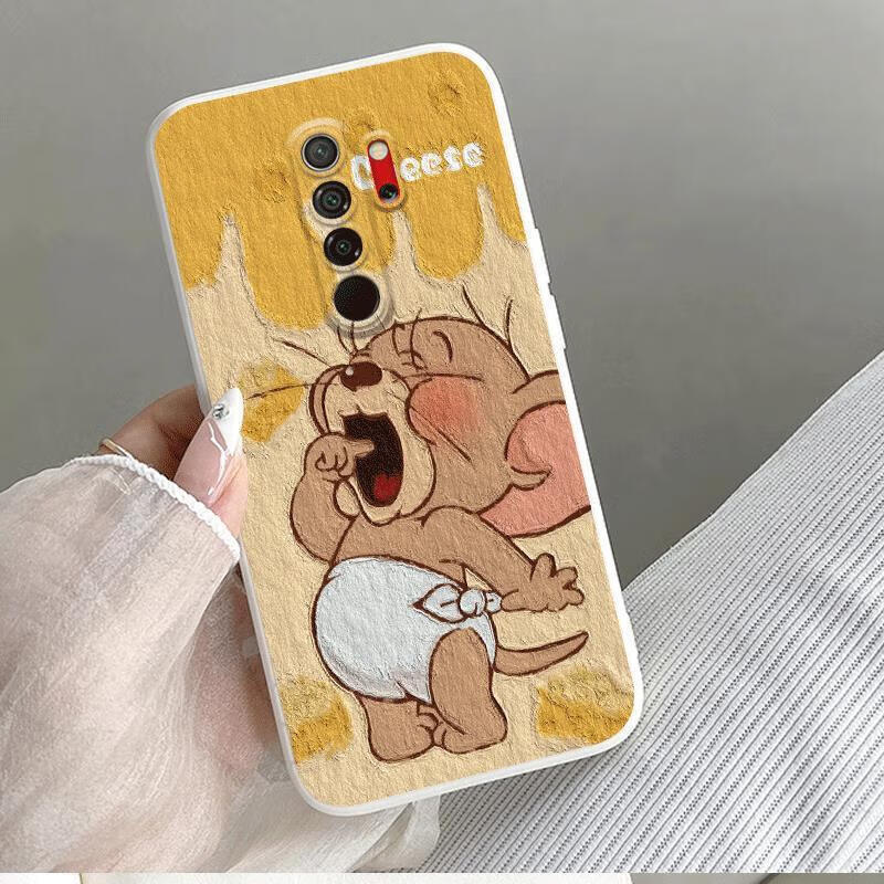 良友情Redmi note8手机壳蜡笔小新note8pro二次元萝莉Redmi8a日系动漫红米8/8a闺蜜可爱男女防摔全包软胶 奶酪杰瑞鼠tf068古董白 红米 8a
