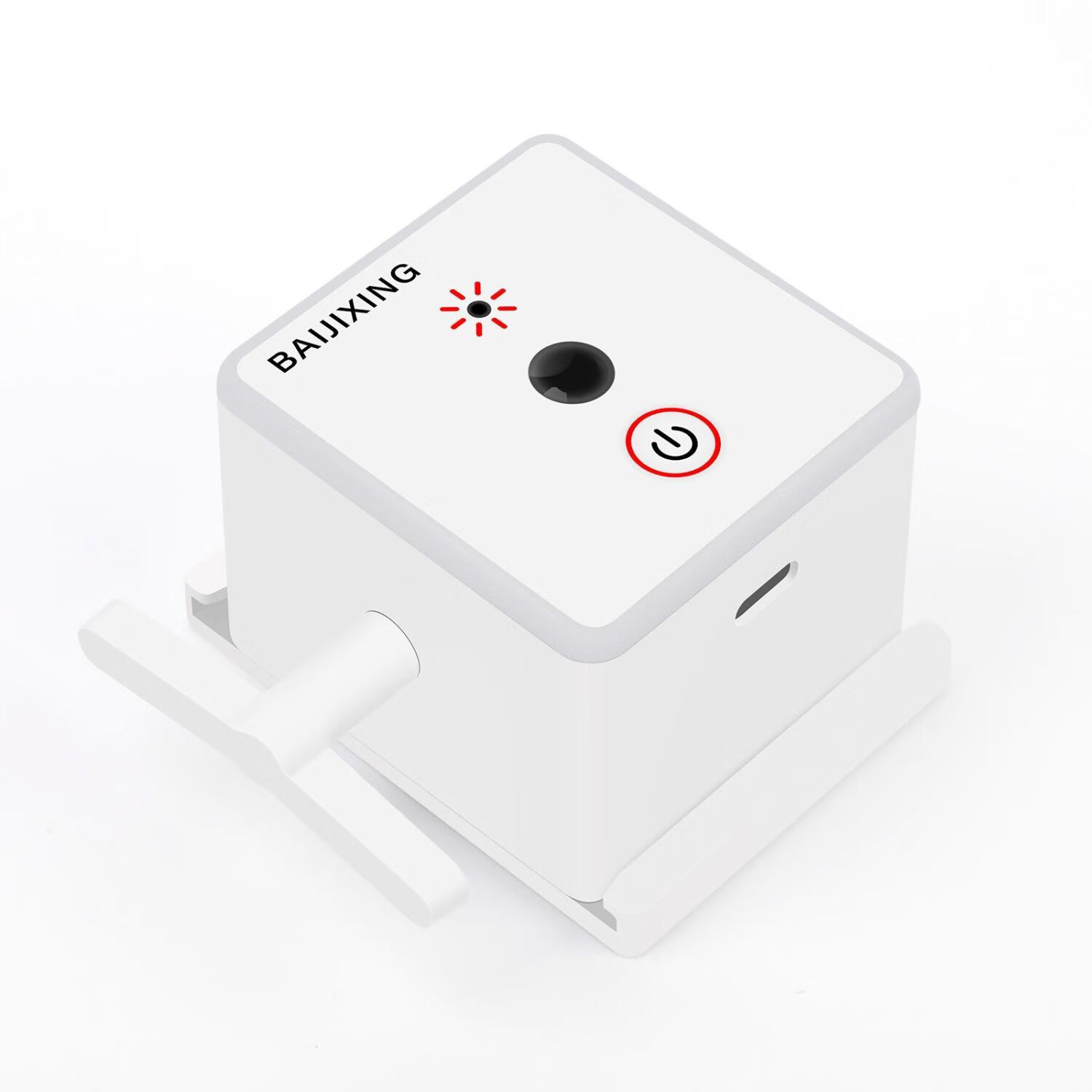 语音声控开关关灯神器懒人免布线智能语音家用开关定时手指机器人 高配版语音+遥控器款-懒人开关