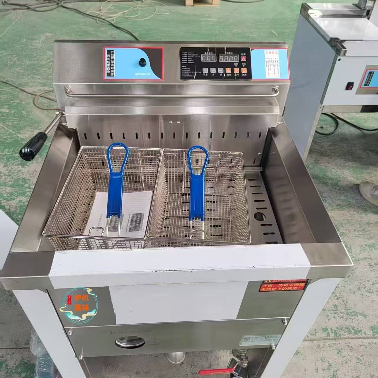 数显节能炸薯条炸鸡排炸油条油炸锅全自动温控电炸炉炸鸡腿炸麻花炉