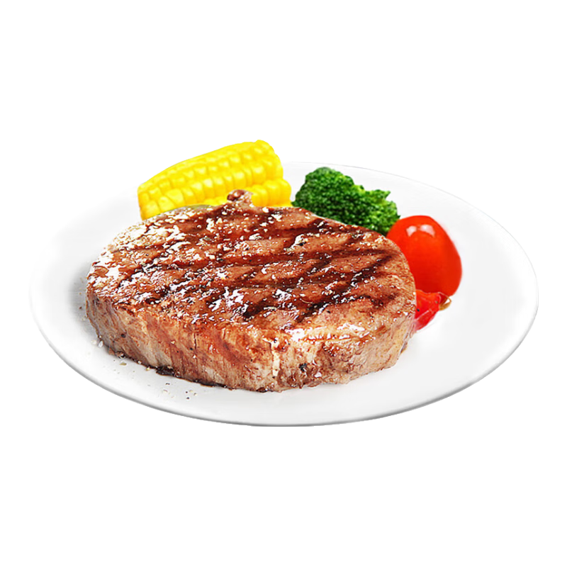 宝润德牛排 腌制牛排 牛肉 烤肉 肉饼 黑胡椒酱 菲力牛排 经典牛排 经典菲力牛排100g*10片