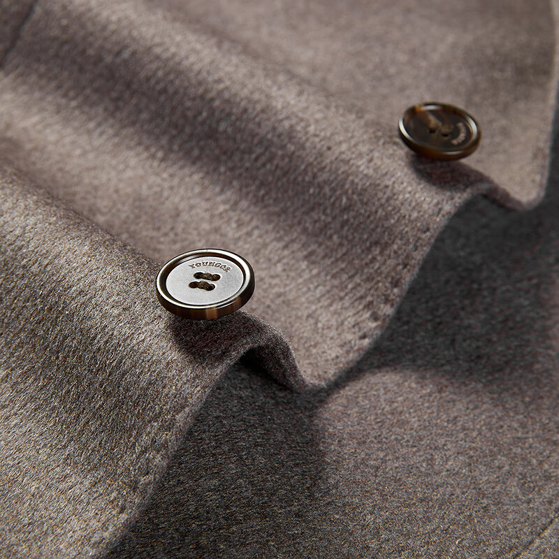 雅戈尔【桑蚕丝+羊毛】西装男25秋冬新款商务休闲单西外套顺毛柔软高端 浅咖VXXX215148XLA 175B 175/100A （推荐75-80公斤）