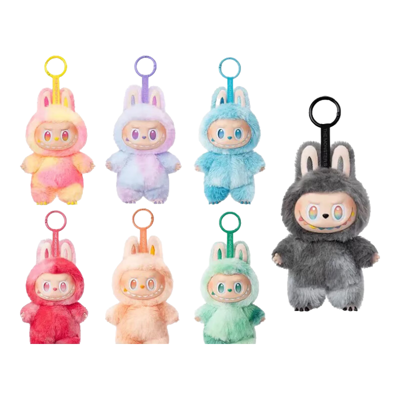 泡泡瑪特POPMART正品labubu拉布布三代公仔前方高能搪膠毛絨盲盒 【三代】幸運(yùn)-拆盒未拆袋