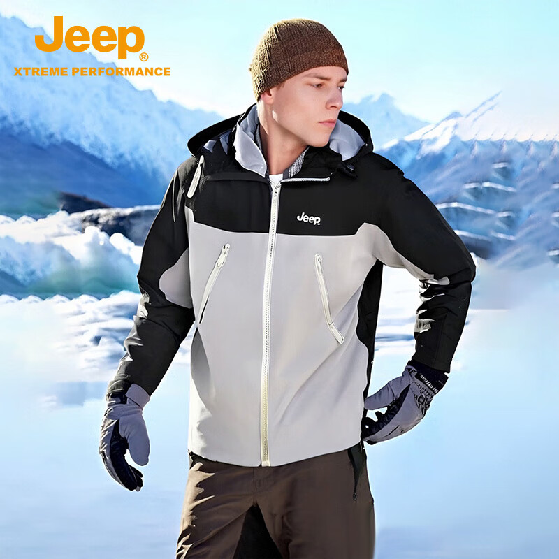 Jeep���ճ������Ů����һ�������޷����ˮ��ɽ�����¿ɲ�жӲ������ ��ɫƴ��ɫ 2XL��170-190�