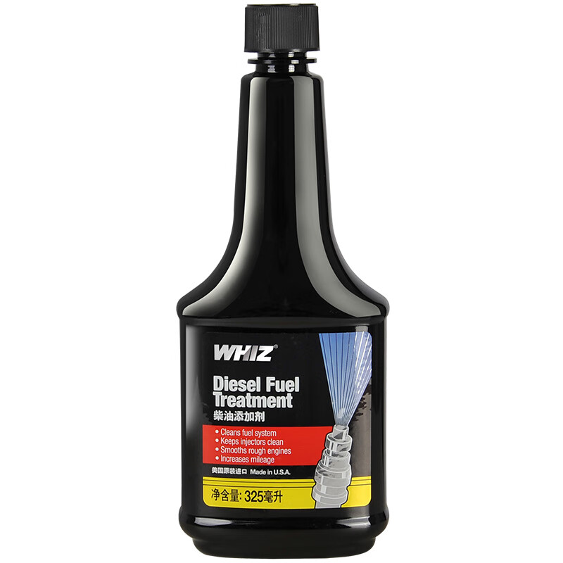 WHIZ 威士柴油添加剂燃油宝 柴油车积碳喷油嘴清洗剂汽车用品  325ml*1瓶【美国原装进口】