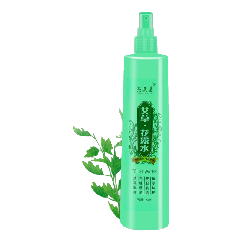 【清新】大瓶花露水止痒驱蚊喷雾便携式清香驱蚊神器家庭装花露水 艾草花露水 1瓶