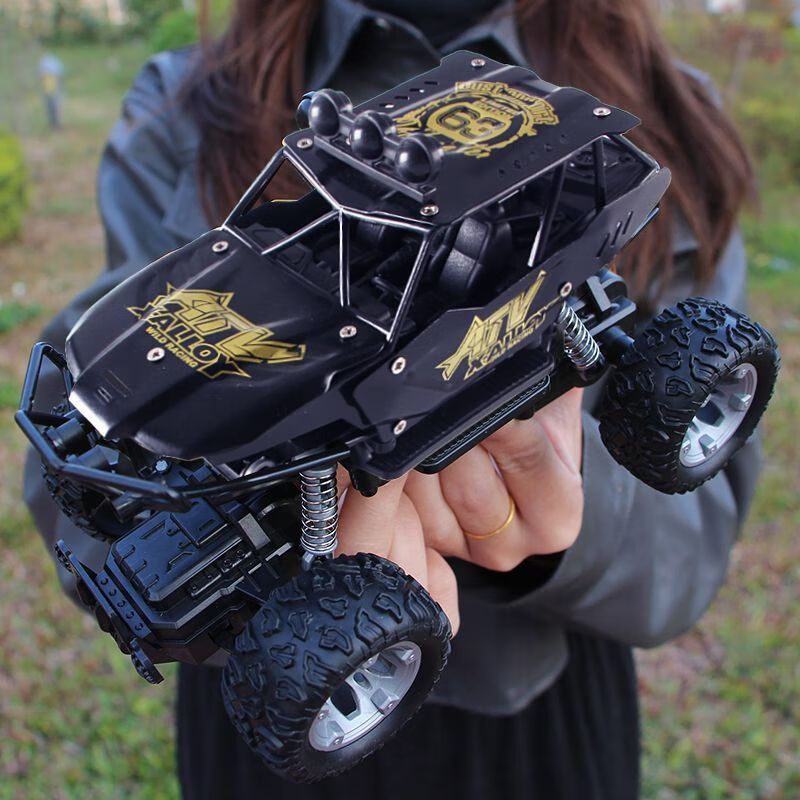 4DRCrcң��ԽҰ����߳���źϽ����������綯�������к���ͯ�������� 20cm����ɫ���Ͻ�����ԽҰ�� 2����+ң�ص��